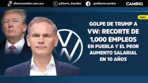 Sector automotriz mexicano bajo presión por aranceles de EE.
UU.; Volkswagen reporta pérdidas millonarias y advierte sobre despidos